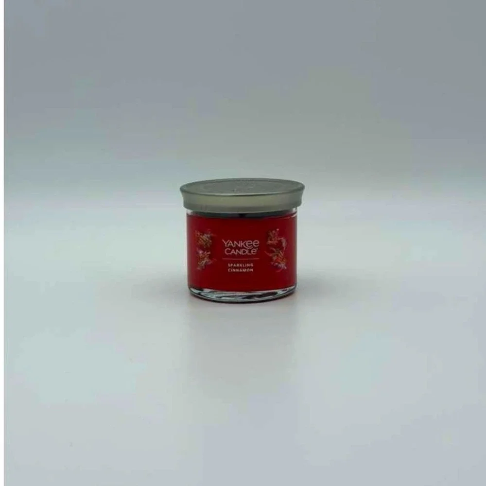 Yankee‎ Candle Sparkling Cinnamon Small Jar - 4.3 oz Scented Candle - NWT